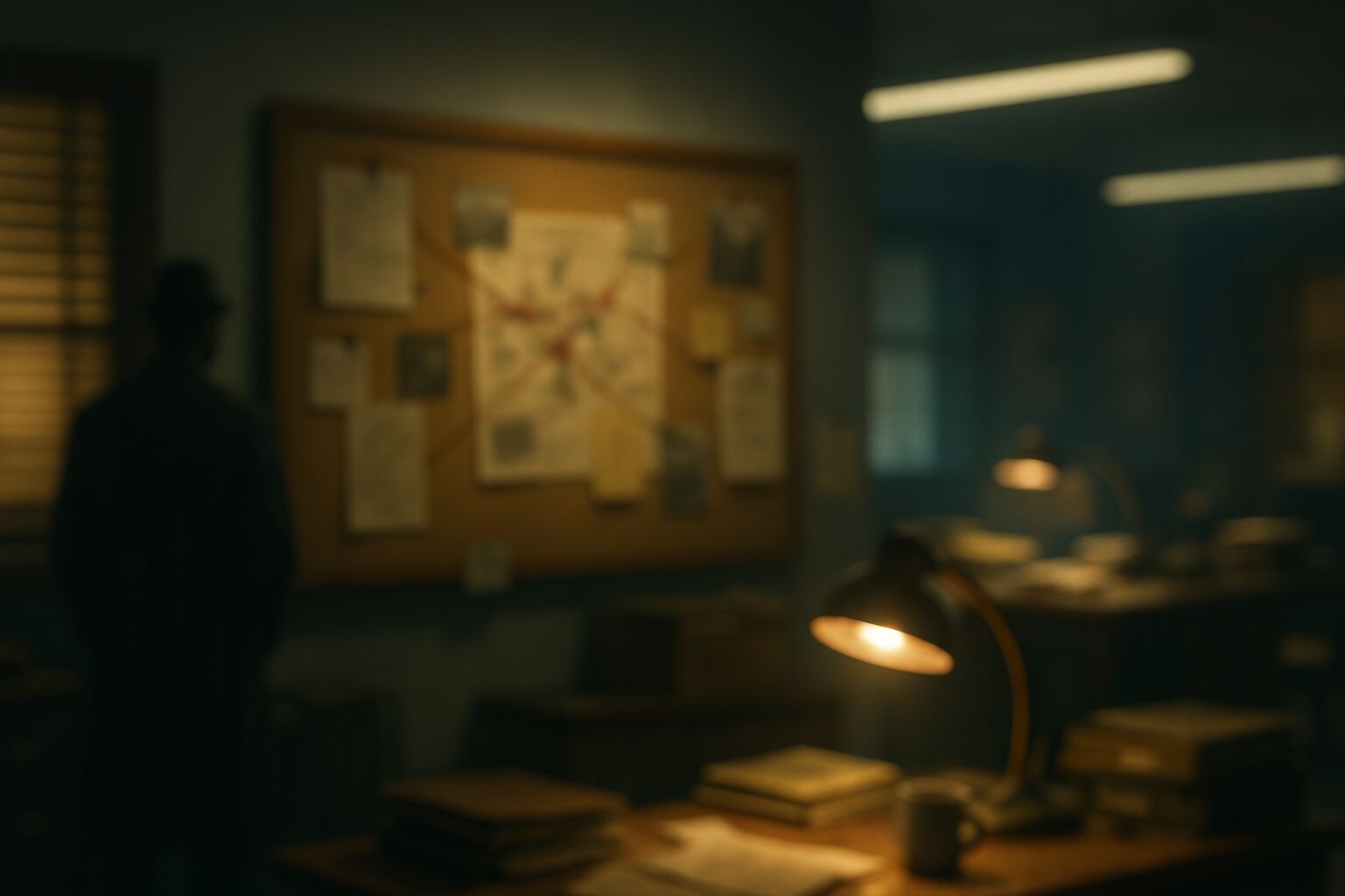 Police precinct background